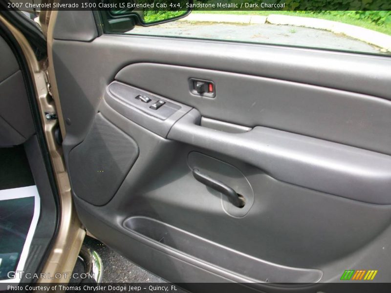 Sandstone Metallic / Dark Charcoal 2007 Chevrolet Silverado 1500 Classic LS Extended Cab 4x4