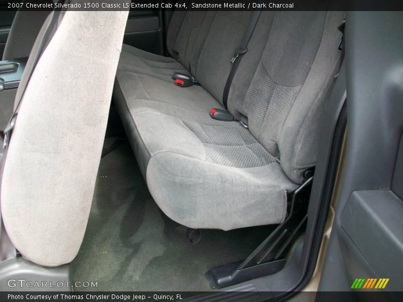 Sandstone Metallic / Dark Charcoal 2007 Chevrolet Silverado 1500 Classic LS Extended Cab 4x4