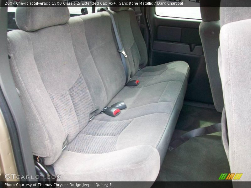 Sandstone Metallic / Dark Charcoal 2007 Chevrolet Silverado 1500 Classic LS Extended Cab 4x4