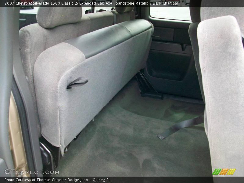 Sandstone Metallic / Dark Charcoal 2007 Chevrolet Silverado 1500 Classic LS Extended Cab 4x4
