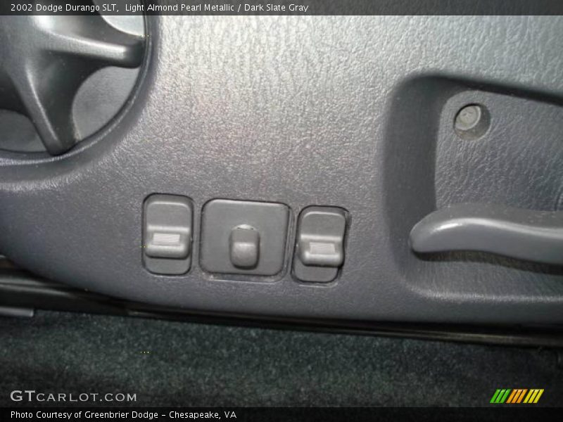 Light Almond Pearl Metallic / Dark Slate Gray 2002 Dodge Durango SLT