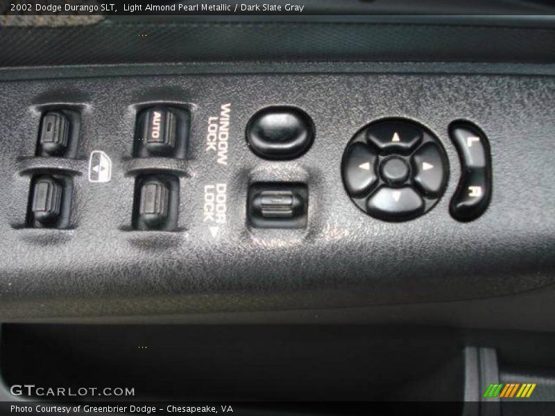 Light Almond Pearl Metallic / Dark Slate Gray 2002 Dodge Durango SLT