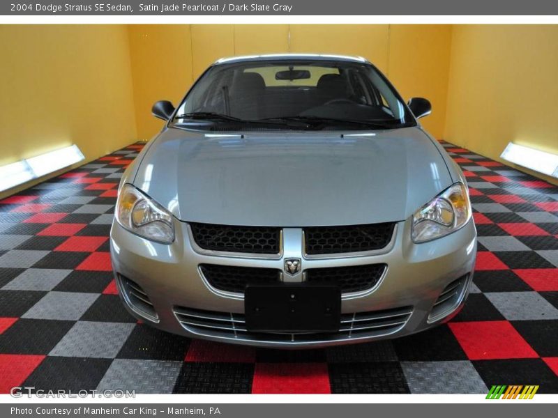 Satin Jade Pearlcoat / Dark Slate Gray 2004 Dodge Stratus SE Sedan