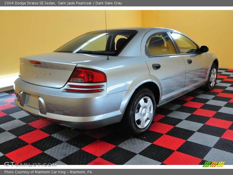 Satin Jade Pearlcoat / Dark Slate Gray 2004 Dodge Stratus SE Sedan