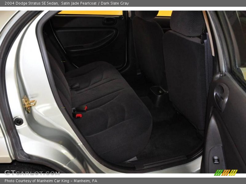 Satin Jade Pearlcoat / Dark Slate Gray 2004 Dodge Stratus SE Sedan