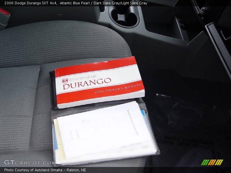 Atlantic Blue Pearl / Dark Slate Gray/Light Slate Gray 2006 Dodge Durango SXT 4x4