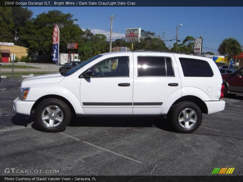 Bright White / Dark Slate Gray/Light Slate Gray 2006 Dodge Durango SLT