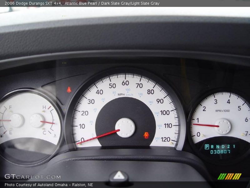 Atlantic Blue Pearl / Dark Slate Gray/Light Slate Gray 2006 Dodge Durango SXT 4x4