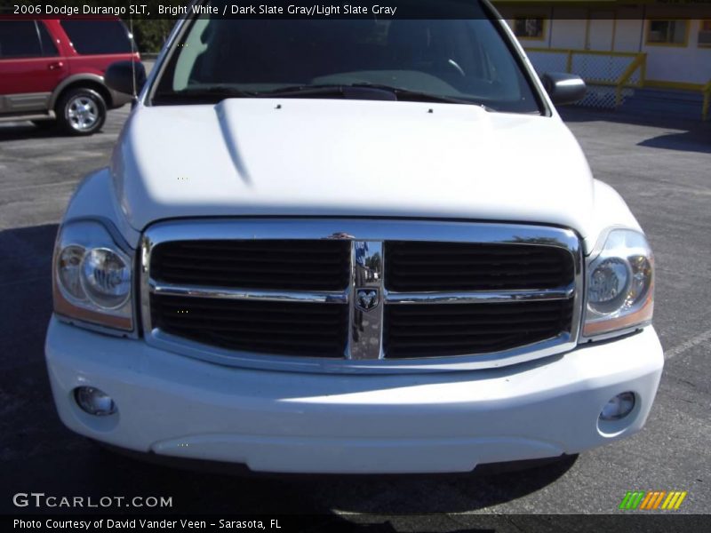 Bright White / Dark Slate Gray/Light Slate Gray 2006 Dodge Durango SLT