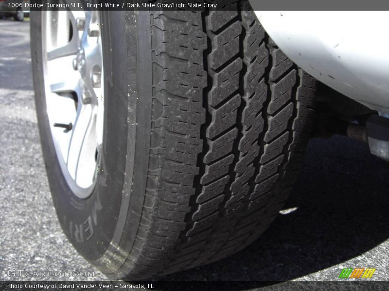 Bright White / Dark Slate Gray/Light Slate Gray 2006 Dodge Durango SLT