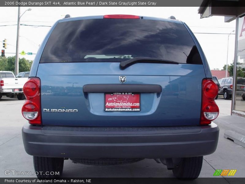 Atlantic Blue Pearl / Dark Slate Gray/Light Slate Gray 2006 Dodge Durango SXT 4x4