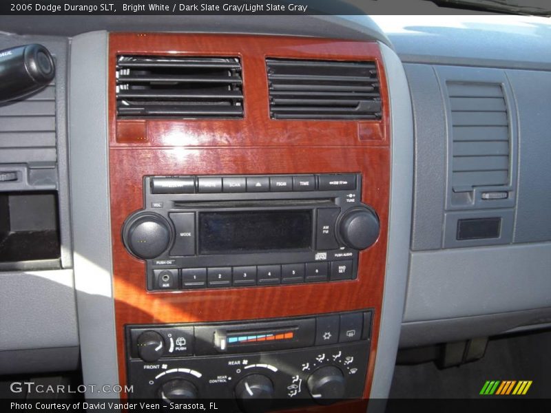 Bright White / Dark Slate Gray/Light Slate Gray 2006 Dodge Durango SLT