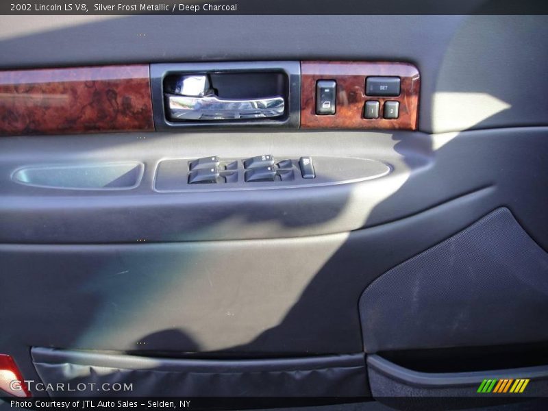 Silver Frost Metallic / Deep Charcoal 2002 Lincoln LS V8