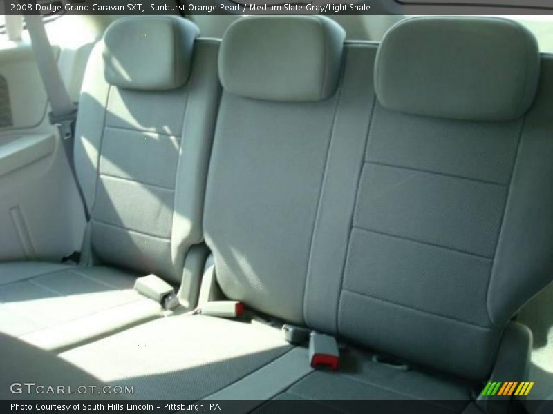 Sunburst Orange Pearl / Medium Slate Gray/Light Shale 2008 Dodge Grand Caravan SXT