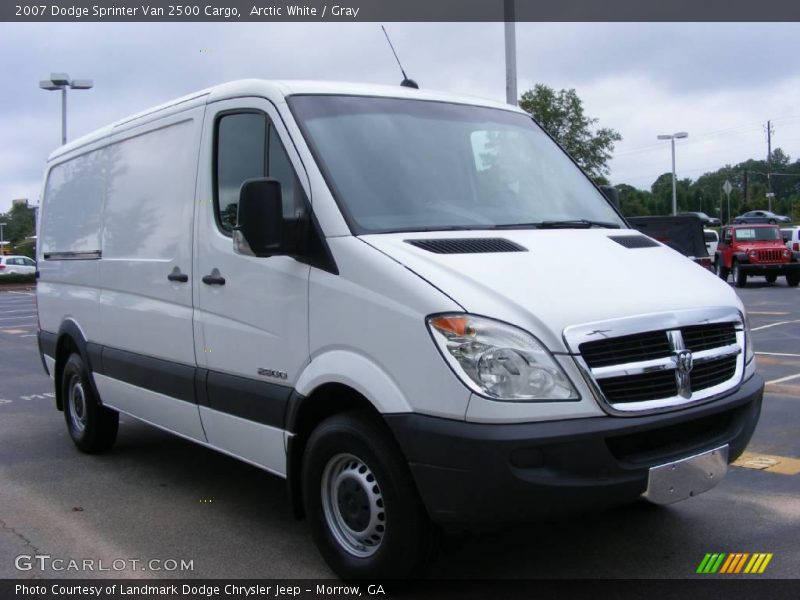 Arctic White / Gray 2007 Dodge Sprinter Van 2500 Cargo