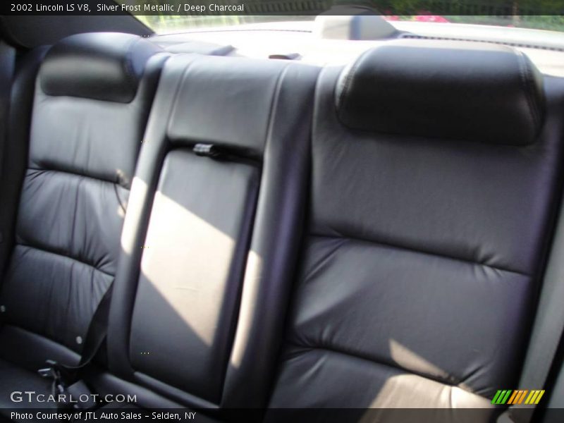 Silver Frost Metallic / Deep Charcoal 2002 Lincoln LS V8