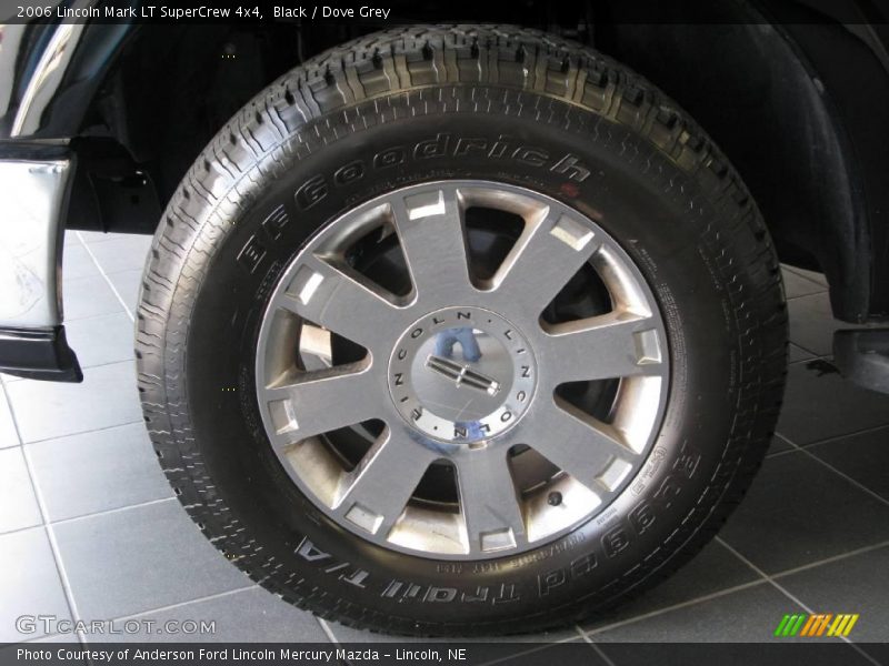 Black / Dove Grey 2006 Lincoln Mark LT SuperCrew 4x4