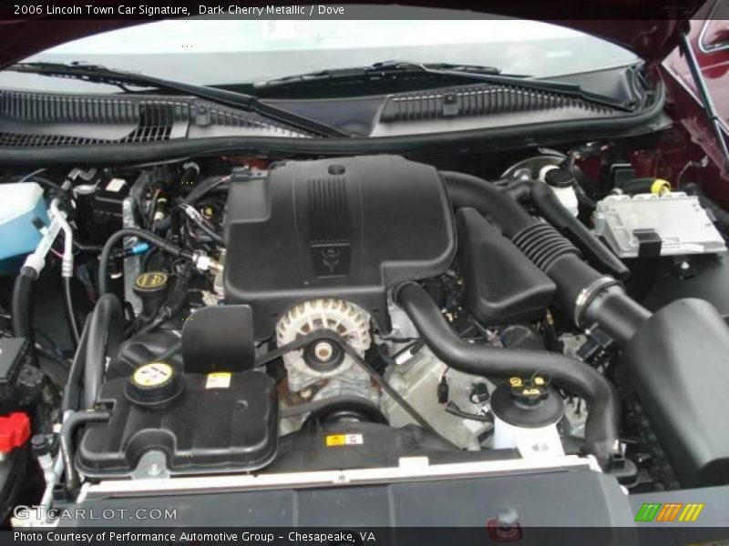 Dark Cherry Metallic / Dove 2006 Lincoln Town Car Signature