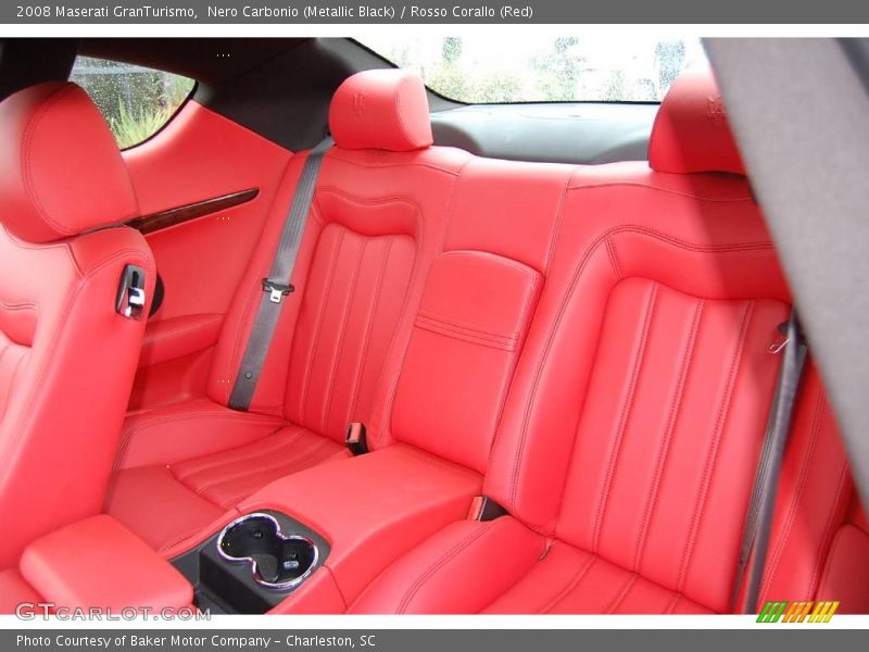 Nero Carbonio (Metallic Black) / Rosso Corallo (Red) 2008 Maserati GranTurismo