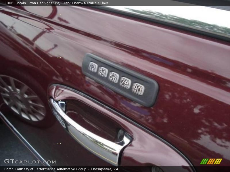 Dark Cherry Metallic / Dove 2006 Lincoln Town Car Signature