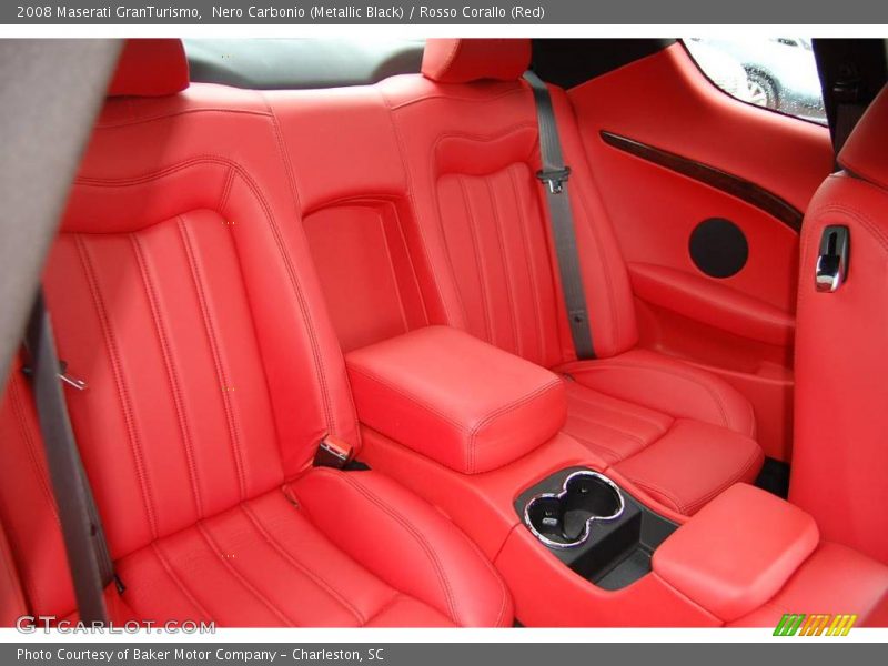 Nero Carbonio (Metallic Black) / Rosso Corallo (Red) 2008 Maserati GranTurismo