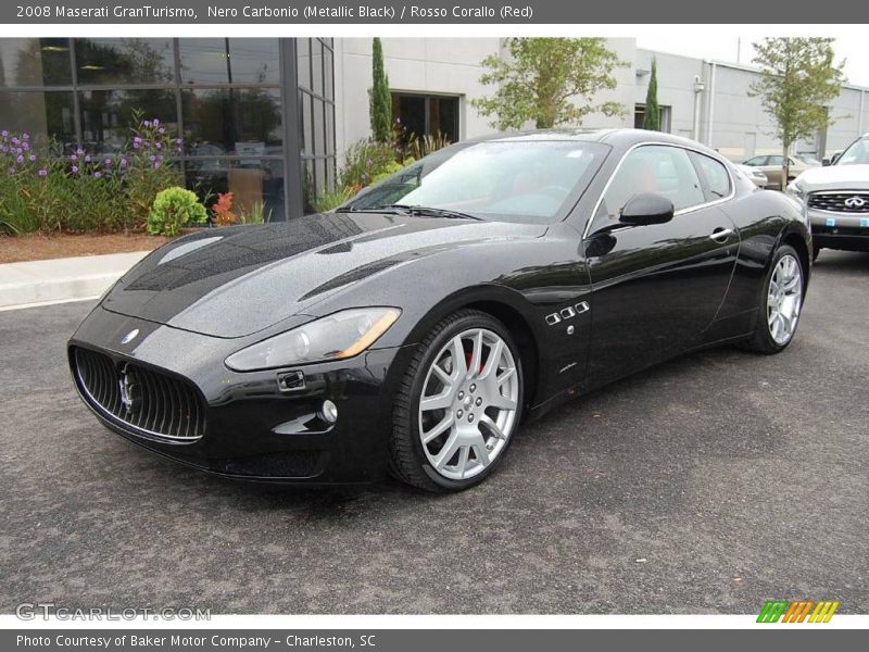 Nero Carbonio (Metallic Black) / Rosso Corallo (Red) 2008 Maserati GranTurismo