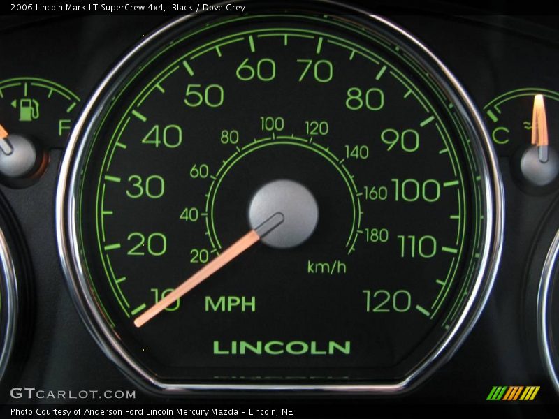 Black / Dove Grey 2006 Lincoln Mark LT SuperCrew 4x4