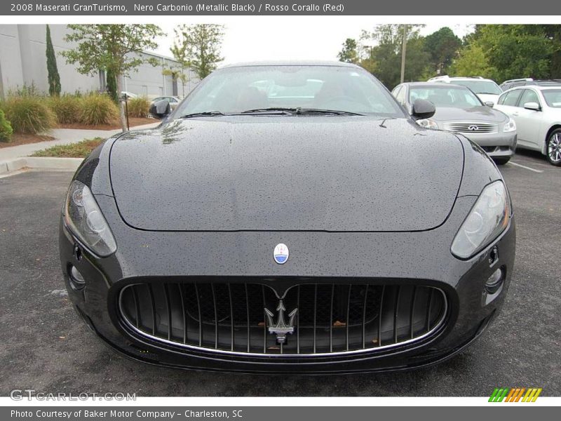Nero Carbonio (Metallic Black) / Rosso Corallo (Red) 2008 Maserati GranTurismo