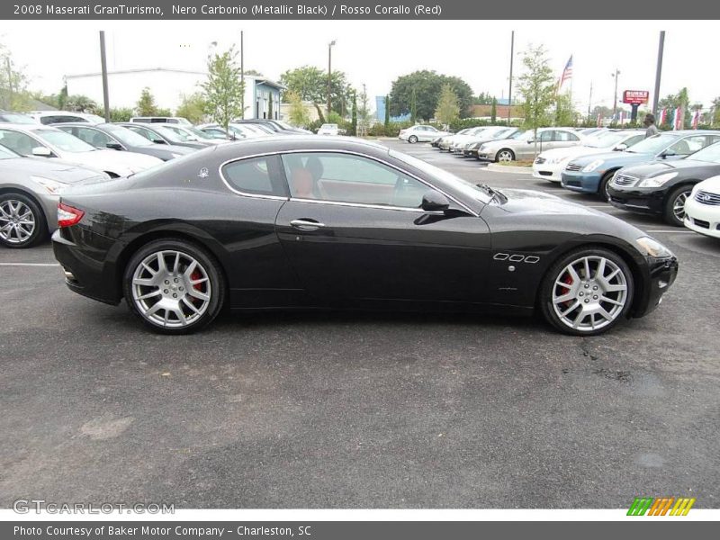 Nero Carbonio (Metallic Black) / Rosso Corallo (Red) 2008 Maserati GranTurismo