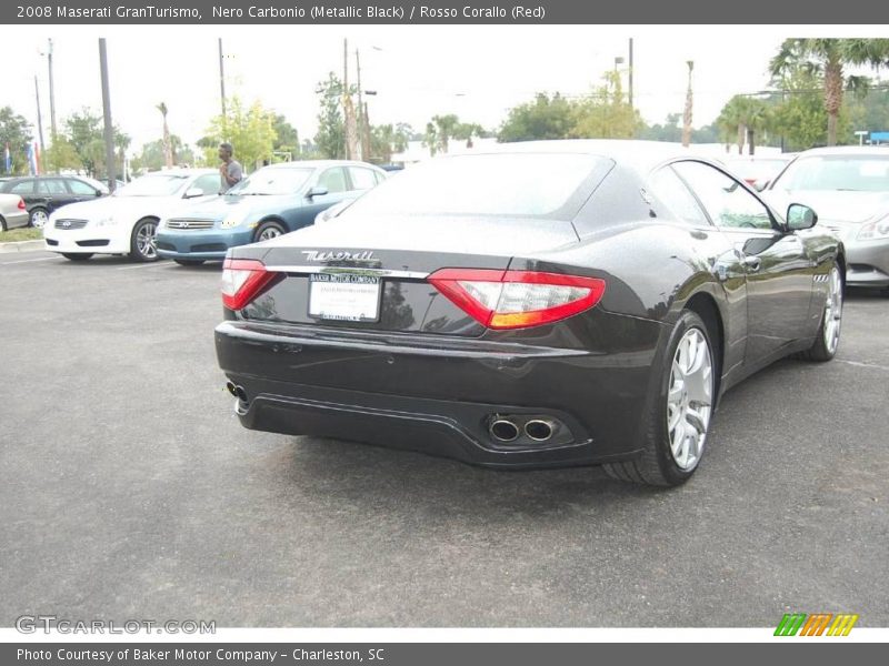 Nero Carbonio (Metallic Black) / Rosso Corallo (Red) 2008 Maserati GranTurismo