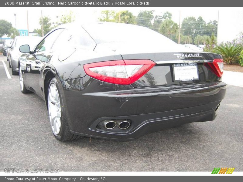 Nero Carbonio (Metallic Black) / Rosso Corallo (Red) 2008 Maserati GranTurismo