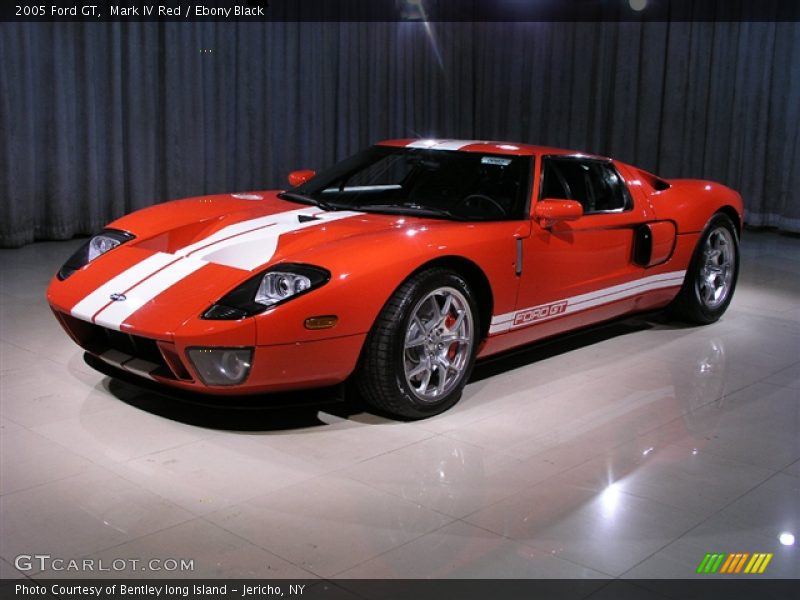 Mark IV Red / Ebony Black 2005 Ford GT