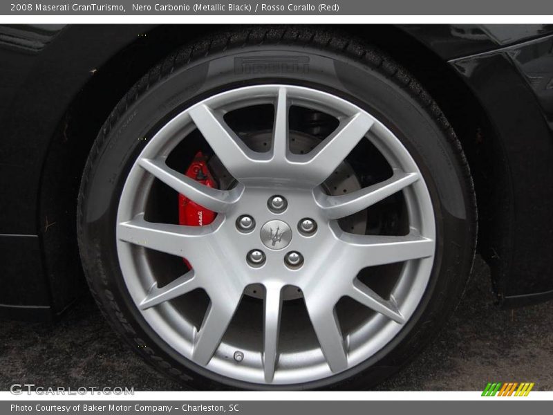 Nero Carbonio (Metallic Black) / Rosso Corallo (Red) 2008 Maserati GranTurismo