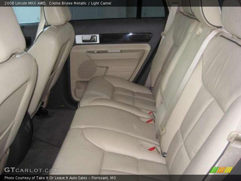 Creme Brulee Metallic / Light Camel 2008 Lincoln MKX AWD