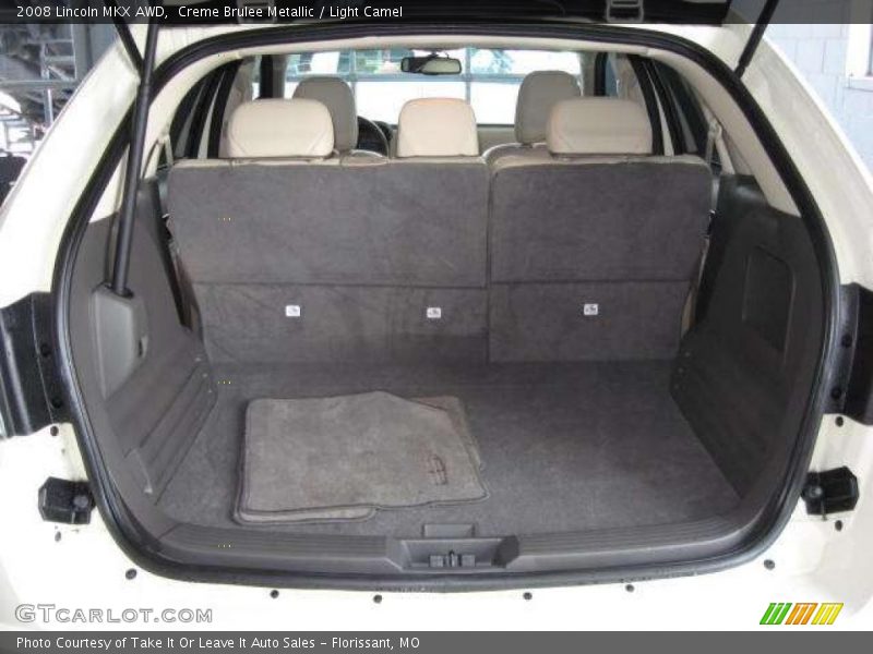 Creme Brulee Metallic / Light Camel 2008 Lincoln MKX AWD