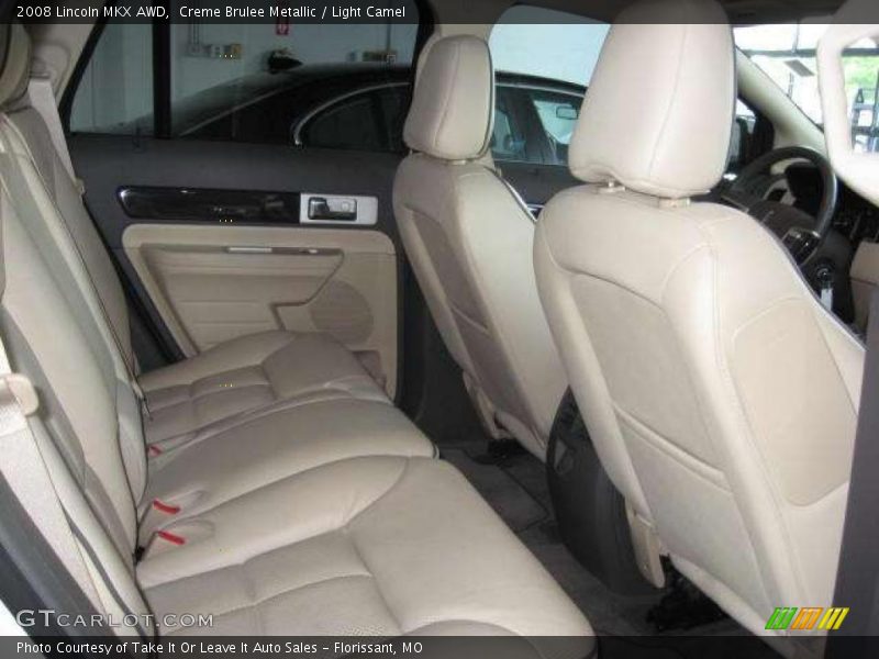 Creme Brulee Metallic / Light Camel 2008 Lincoln MKX AWD