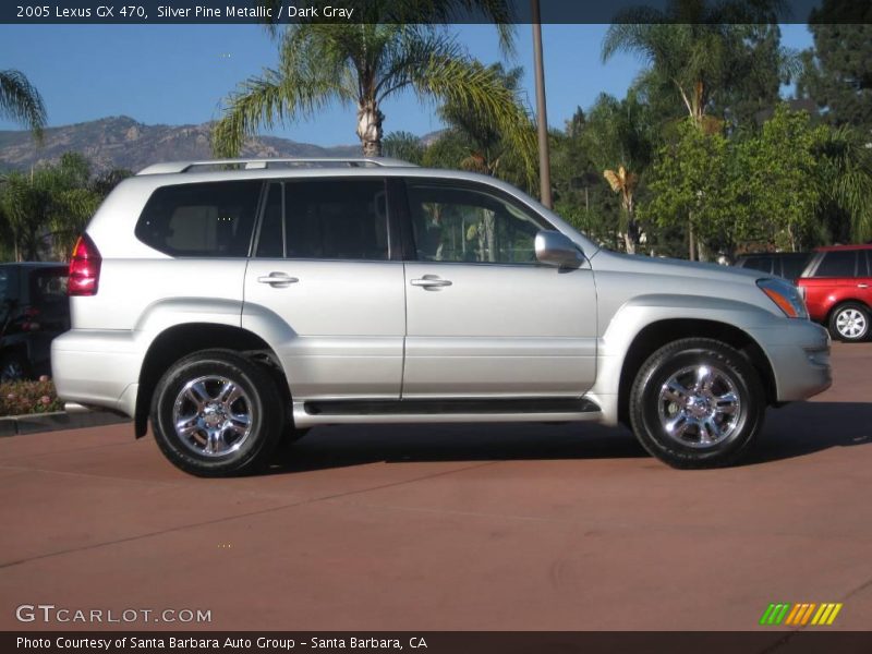 Silver Pine Metallic / Dark Gray 2005 Lexus GX 470