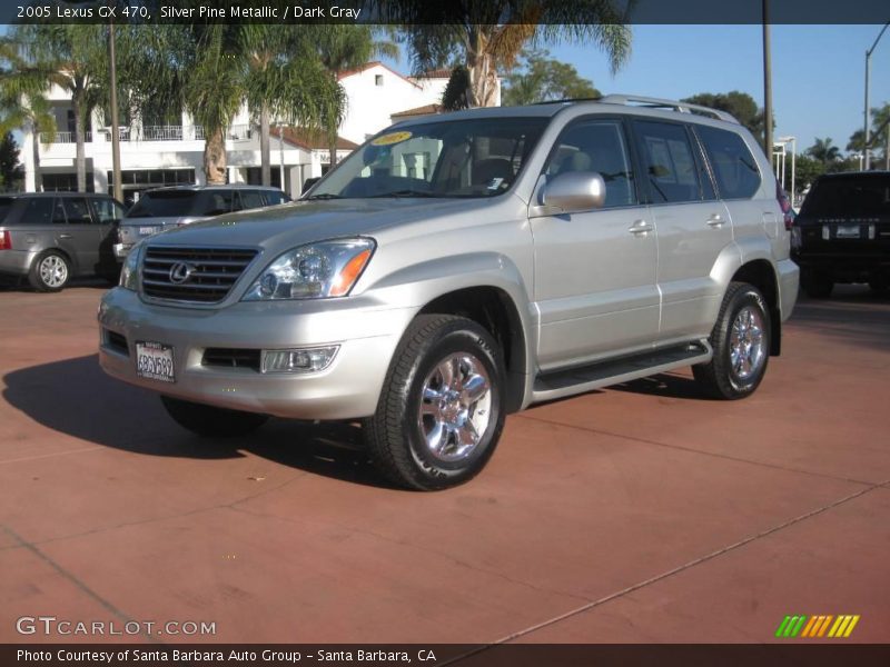 Silver Pine Metallic / Dark Gray 2005 Lexus GX 470