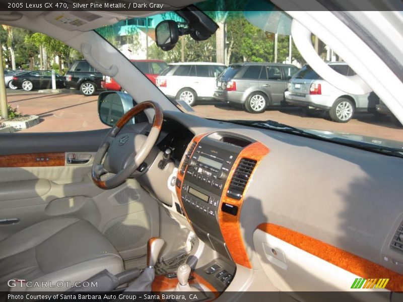 Silver Pine Metallic / Dark Gray 2005 Lexus GX 470
