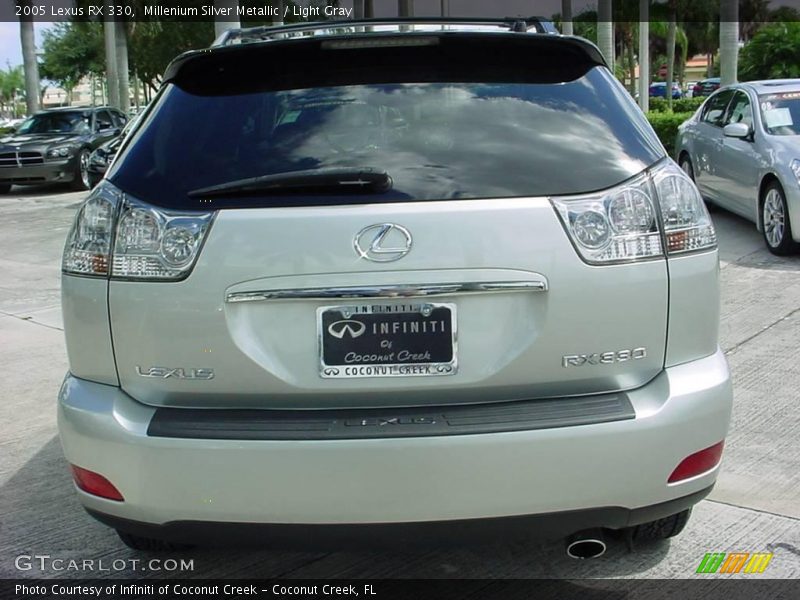 Millenium Silver Metallic / Light Gray 2005 Lexus RX 330