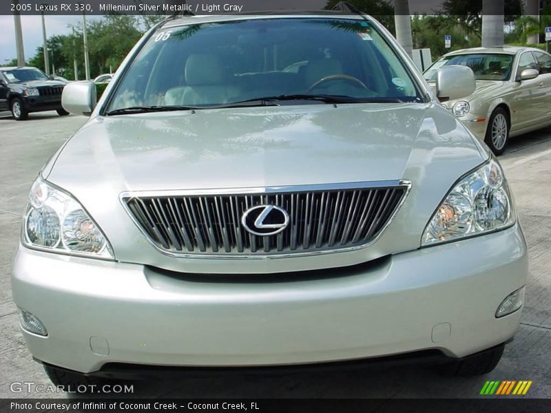 Millenium Silver Metallic / Light Gray 2005 Lexus RX 330