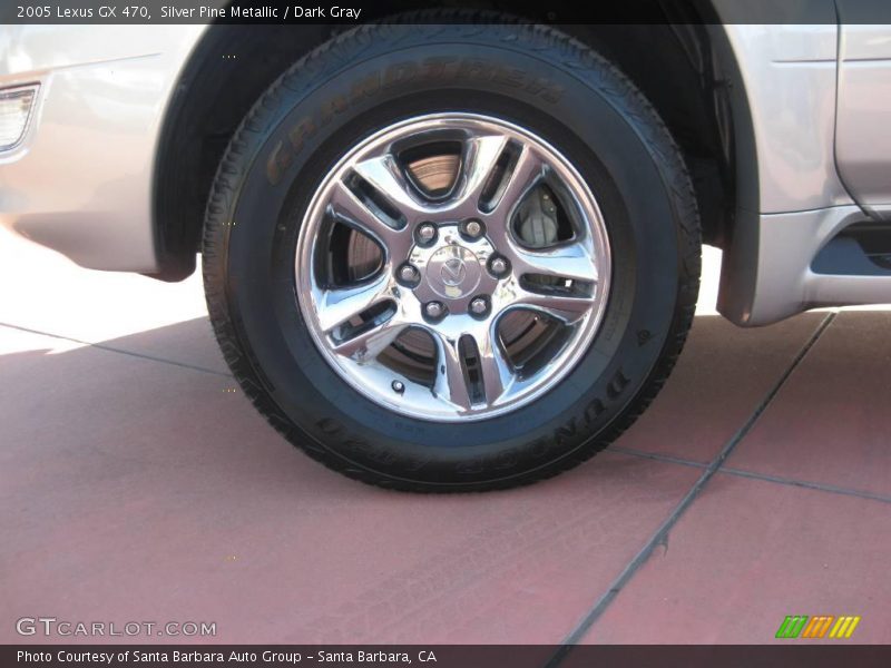 Silver Pine Metallic / Dark Gray 2005 Lexus GX 470