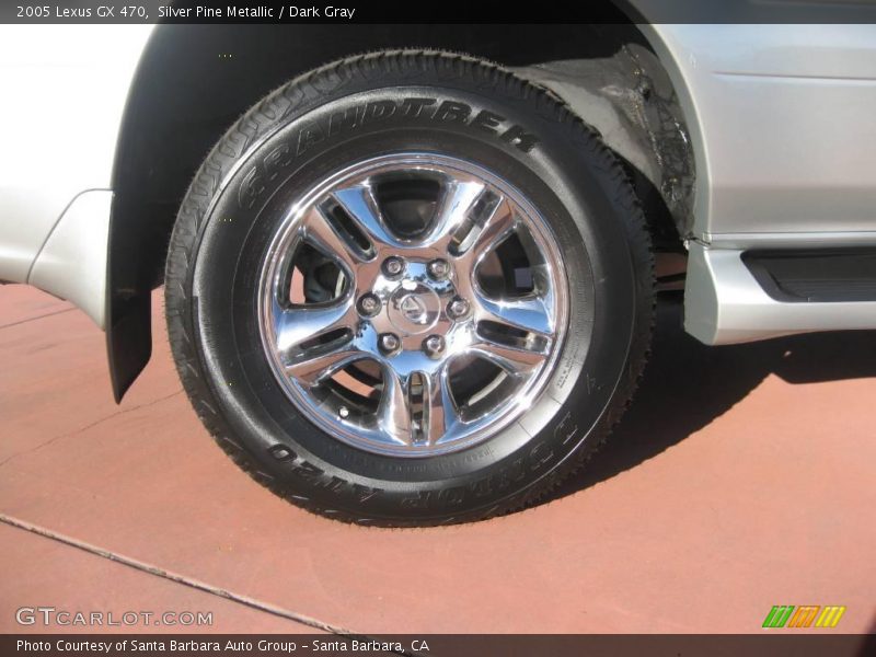 Silver Pine Metallic / Dark Gray 2005 Lexus GX 470
