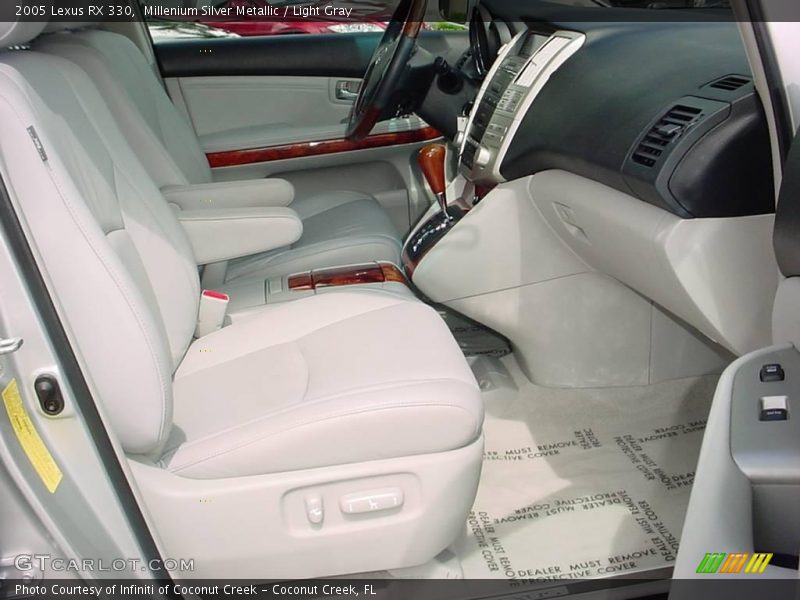 Millenium Silver Metallic / Light Gray 2005 Lexus RX 330