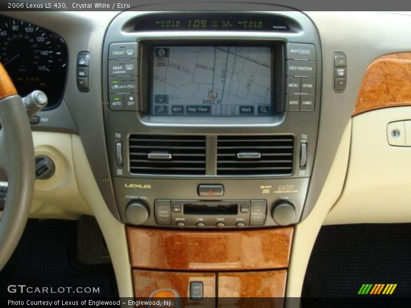 Crystal White / Ecru 2006 Lexus LS 430