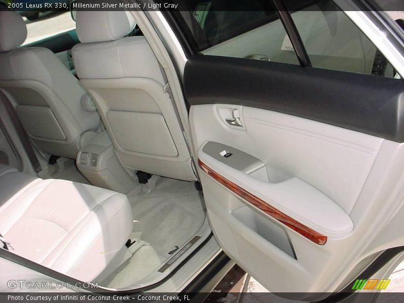 Millenium Silver Metallic / Light Gray 2005 Lexus RX 330