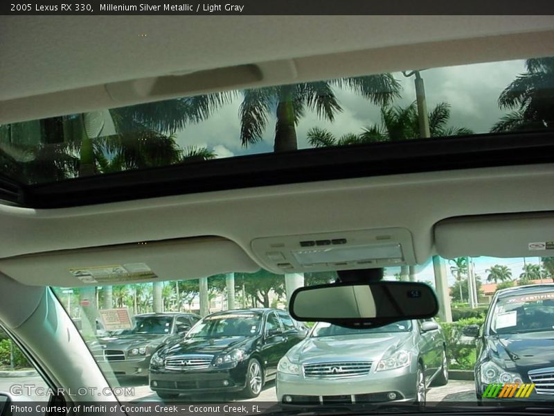 Millenium Silver Metallic / Light Gray 2005 Lexus RX 330