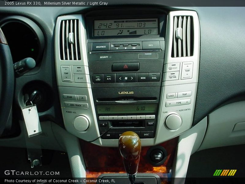 Millenium Silver Metallic / Light Gray 2005 Lexus RX 330