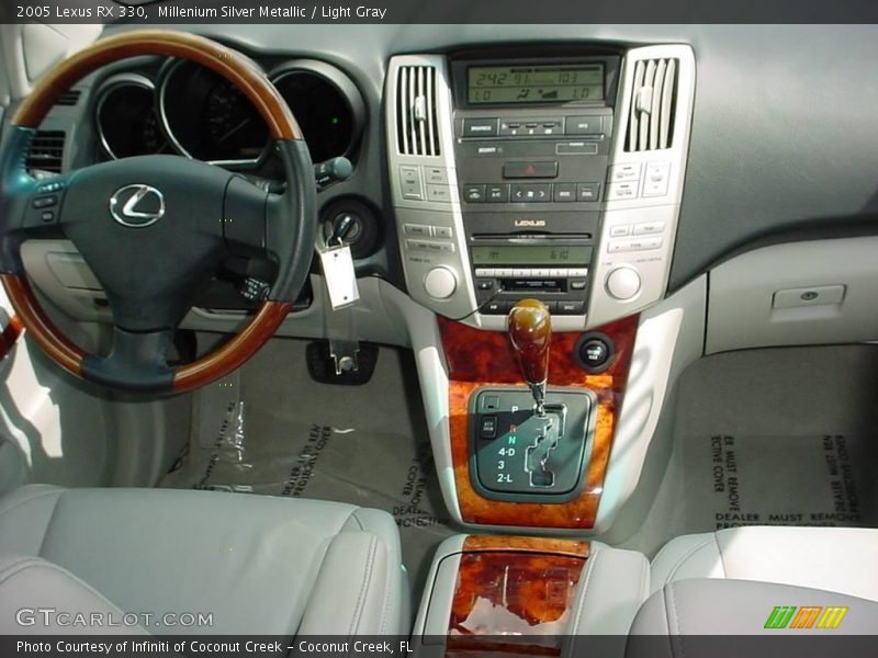 Millenium Silver Metallic / Light Gray 2005 Lexus RX 330