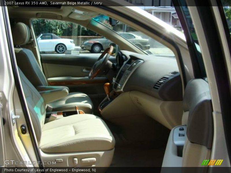 Savannah Beige Metallic / Ivory 2007 Lexus RX 350 AWD